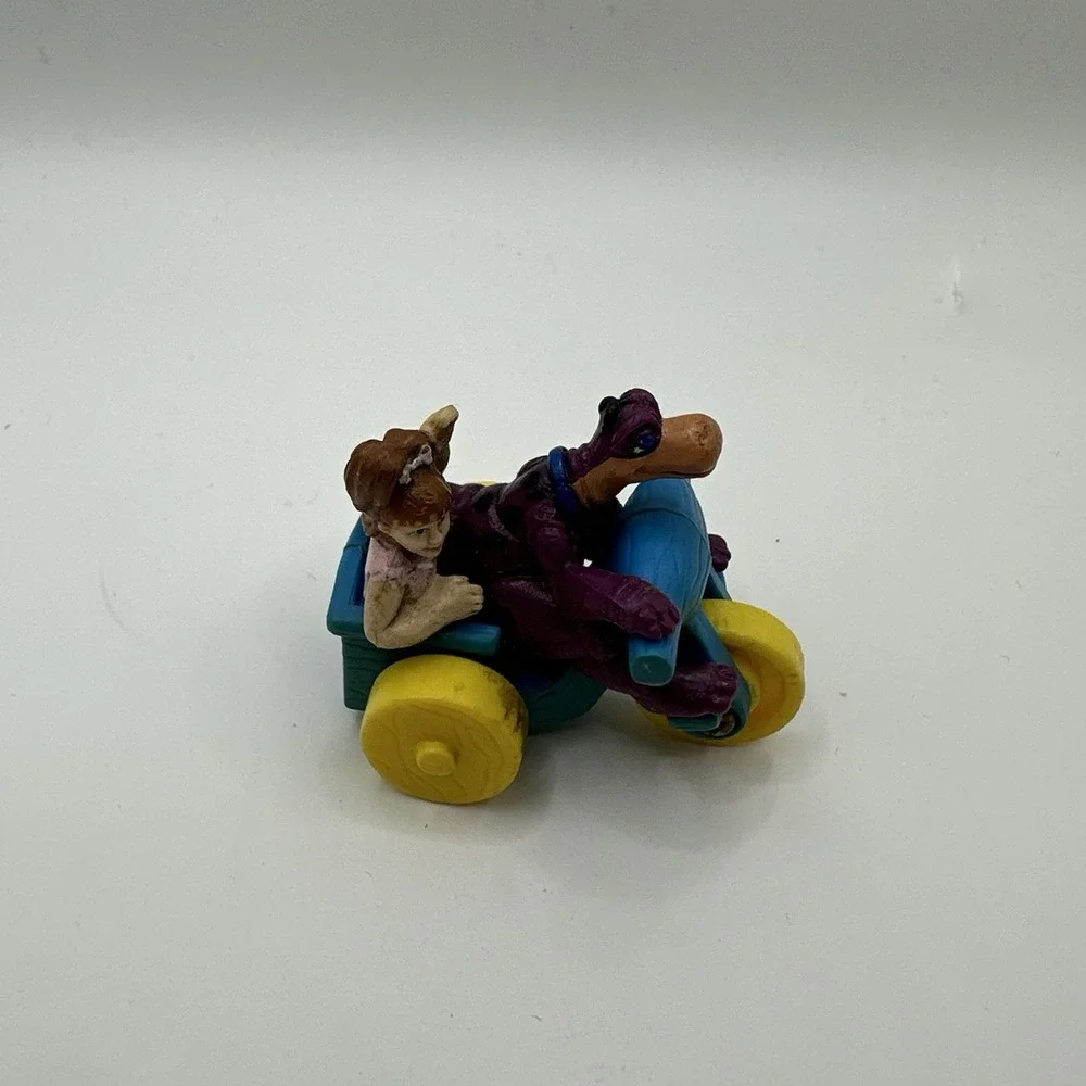 vintage 1994 McDonald's toy Pebbles and Dino from The Flintstones movie
